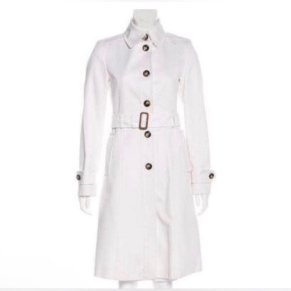 Burberry Lilith White Trench 12